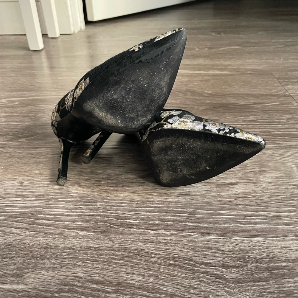 Nine West floral heels - Picture 5 of 6
